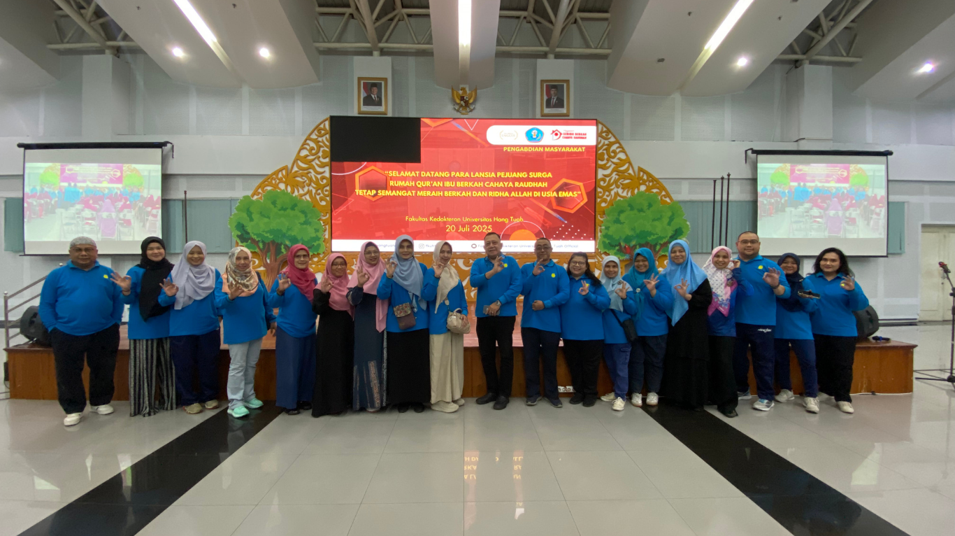 Pengabdian Masyarakat Lansia oleh Fakultas Kedokteran Universitas Hang Tuah